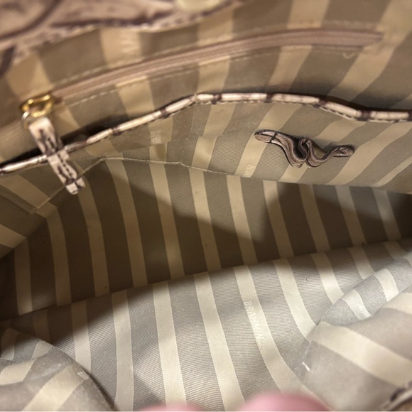Gently used Brahmin Joan tote in pearl dogwood color, tag attached - Picture 12 of 16
